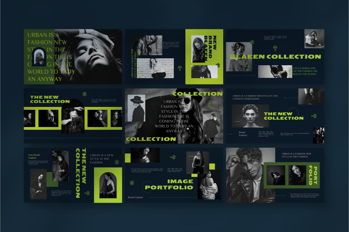 BLAEEN - Brand Google Slide Template, a Presentation Template by Inkofert (Photo 6 of 9)