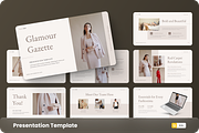 Glamour Gazzette - Fashion, a Presentation Template by GraphauseProject (Thumbnail 1 of 6)