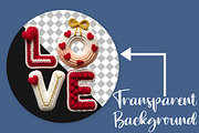 Valentines Day PNG, Love PNG, an Illustration by Canvas Craft (Thumbnail 2 of 6)