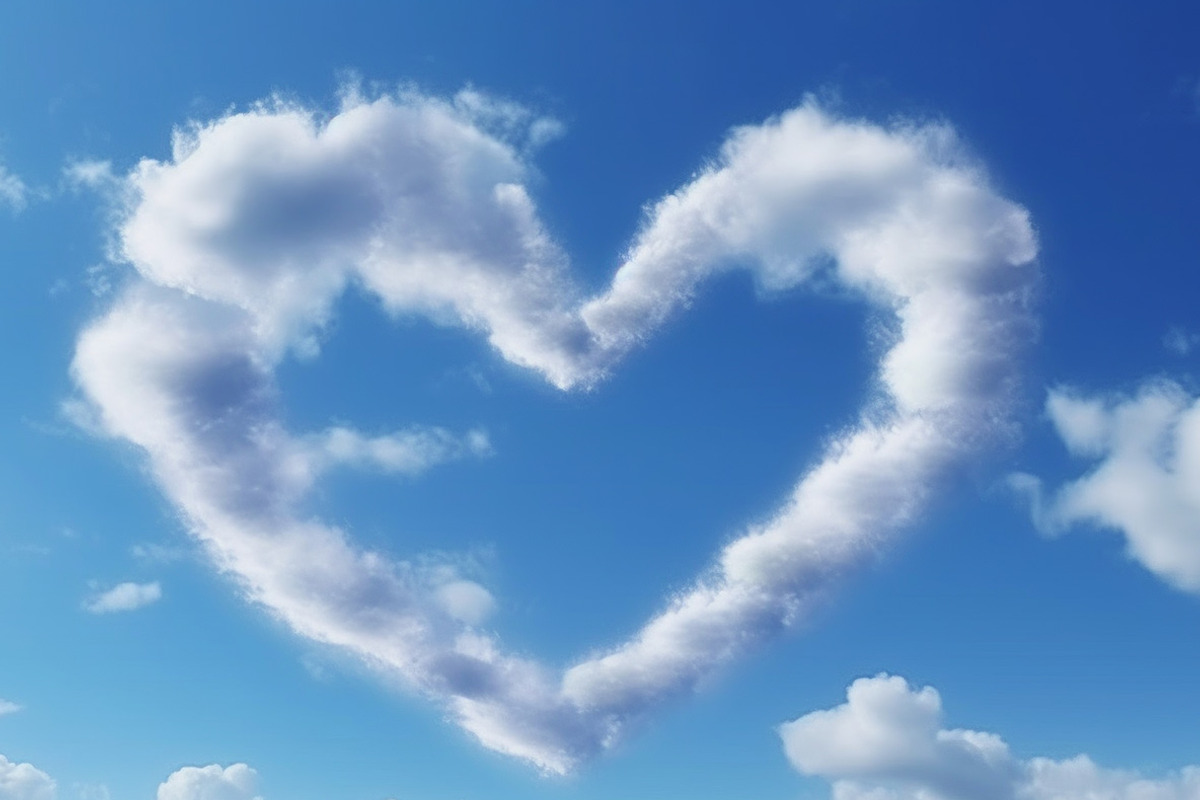 Heart Clouds. 23 images, an Object Illustration by Handmadefont (Photo 7 of 11)