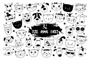 Hand drawn big bundle with animals, an Animal Illustration by Alona Savchuk (Thumbnail 11 of 21)