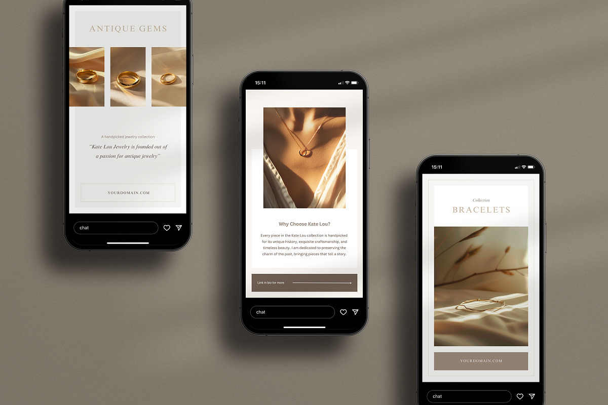 Kate Lou Social Media Kit, a Social Media Template by Ruben Stom (Photo 6 of 20)