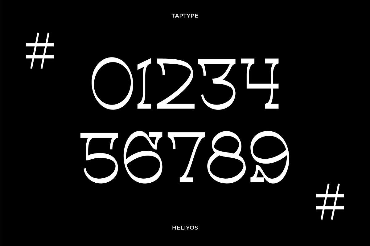 Heliyos - Slab Serif Display Font, a Slab Serif Font by Vesvocrea (Photo 7 of 13)
