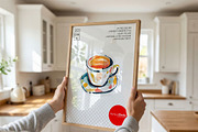 ISO Kitchen Poster Frame Mockup, a Mockup by DesignRocket (Thumbnail 3 of 9)