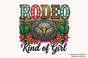 Rodeo Kind Of Girl Png, Cactus Png, an Object Graphic by Clipart Bloom