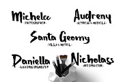 Strong Bold, a Script Font by madeDeduk (Thumbnail 5 of 7)