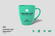 Coffee Cup - Mockup, a Cups & Container Mockup by Rometheme Std (Thumbnail 1 of 5)