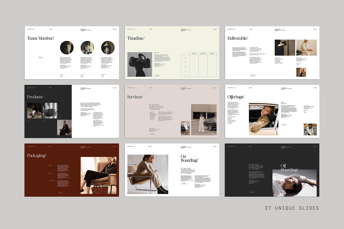 RES | Service Guide Template preview 8
