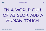 Marion Handwriting Font, a Handwritten Font by bryrude (Thumbnail 5 of 5)