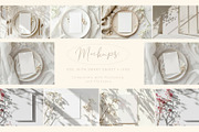 Seasonal Stationery Card Mockups., a Product Mockup by Designwork (Thumbnail 5 of 11)