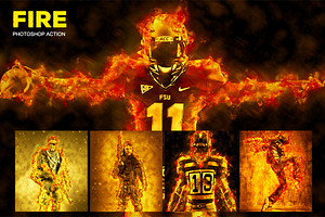 Fire - Photoshop Action