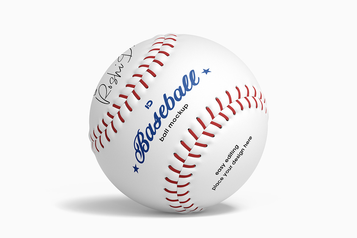 Baseball Ball Mockup Set, a Product Mockup by ForgeDesign (Photo 6 of 7)