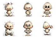 Whimsical Easter Baby Chick Clipart, an Illustration by Sublimation Artist (Thumbnail 4 of 7)