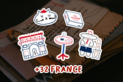 32+ France Illustration Set, an Object Illustration by The Journey Atelier (Thumbnail 3 of 10)