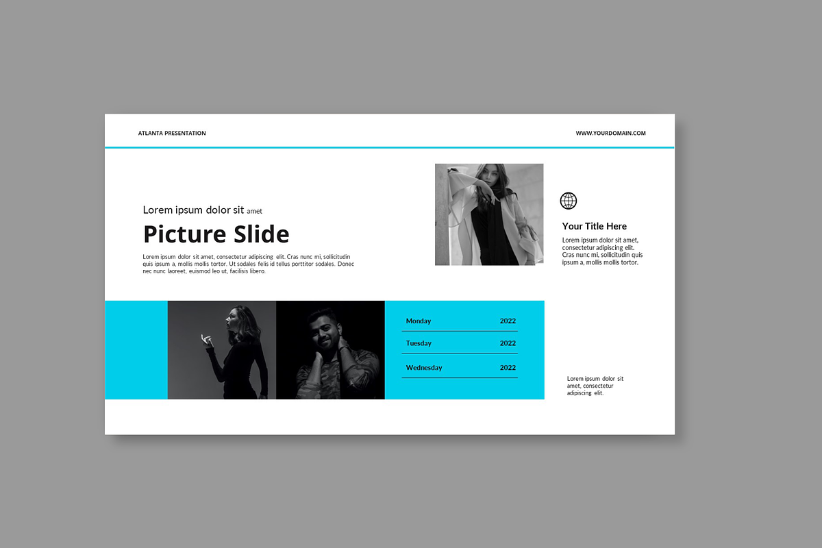 Atlanta Powerpoint Template, a Presentation Template by Spesifikstd