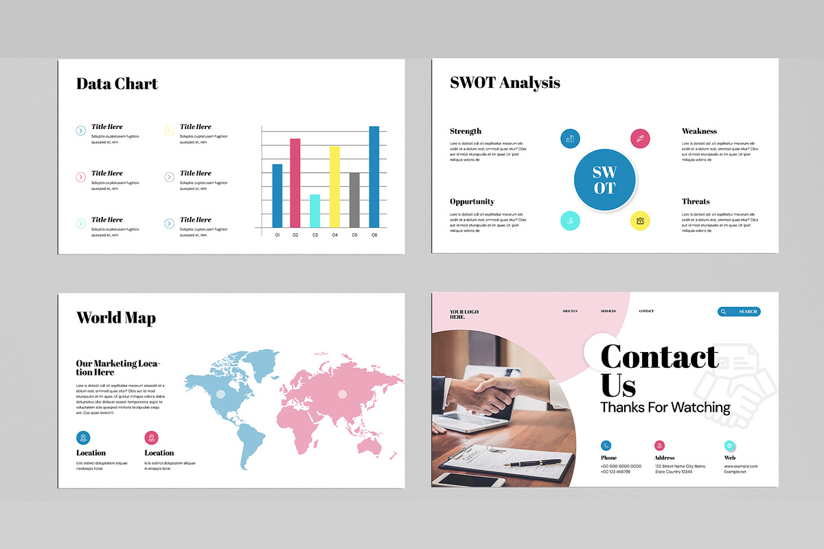 Marketing Plan Presentation Template, a Presentation Template by MightyDesign (Photo 5 of 8)