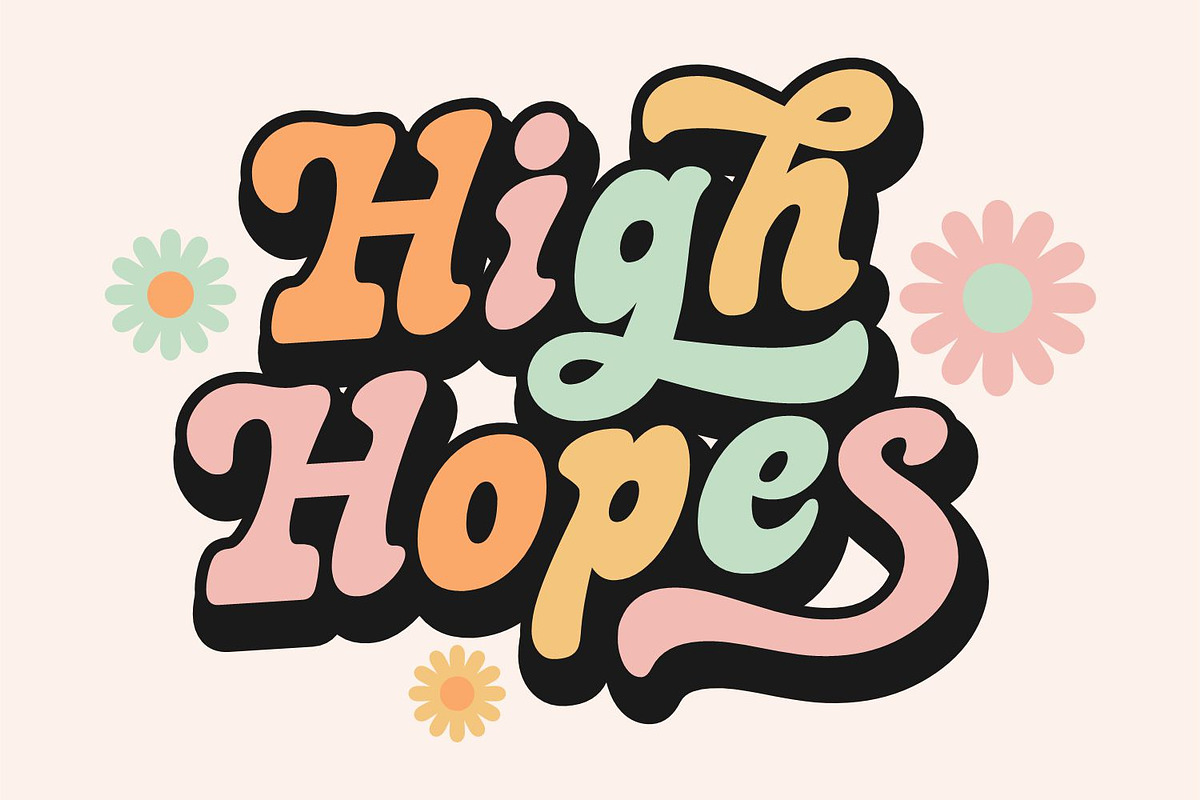 Sunday Vibes - Retro Font, a Script Font by Keithzo (Photo 2 of 8)