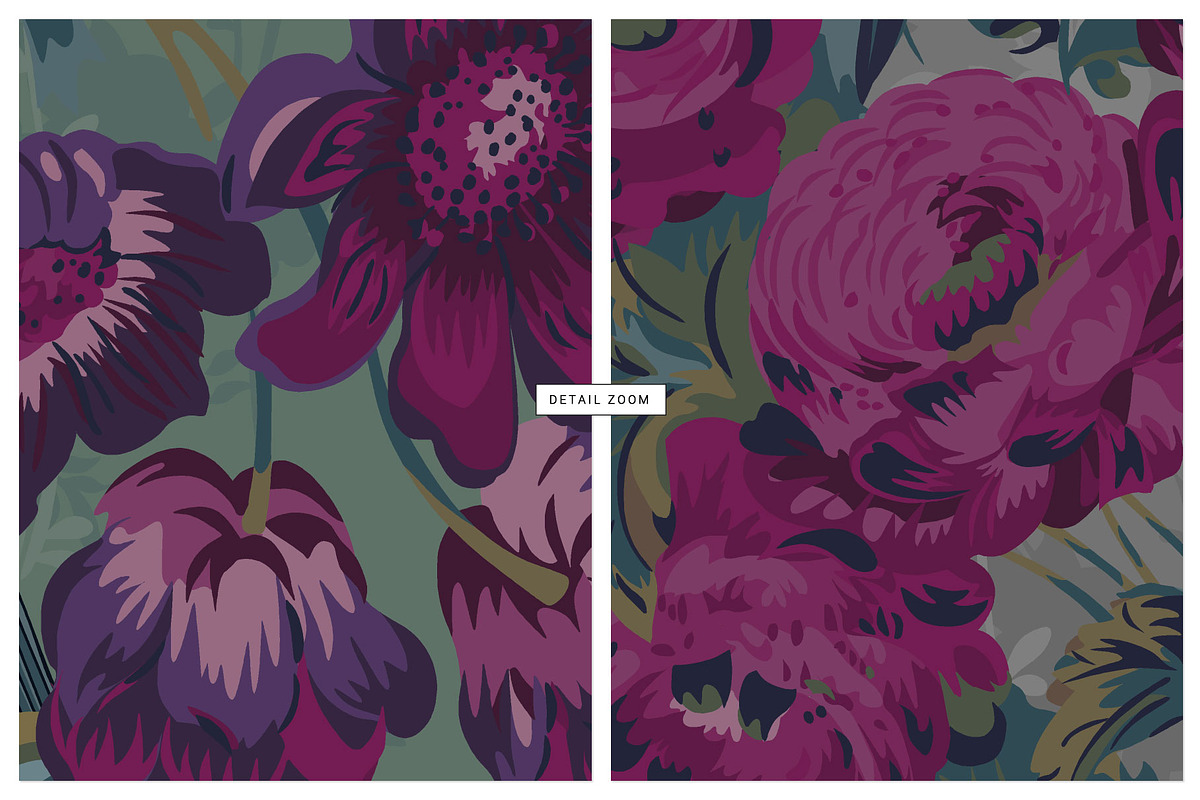 Rosa Selvaggia, Floral prints & more, a Pattern Graphic by TSTUDIO (Photo 13 of 21)