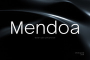 Mendoa, a Sans Serif Font by ismanayuda (Thumbnail 1 of 6)