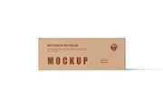 Kraft Cardboard Paper Box Mockup, a Packaging Mockup by Ram Studio LLC (Thumbnail 11 of 18)
