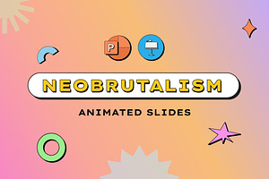 Neobrutalism Animated Template, a Presentation Template by Abert