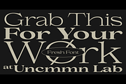 Uncmmn Stretched - 7 Style Serif, a Serif Font by Kotivoro (Thumbnail 15 of 18)