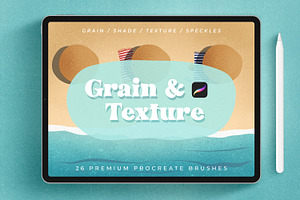 26 Premium Grain And Texture Brushes