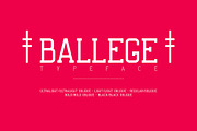 Ballege Typeface, a Slab Serif Font by Noem9 Studio (Thumbnail 1 of 6)