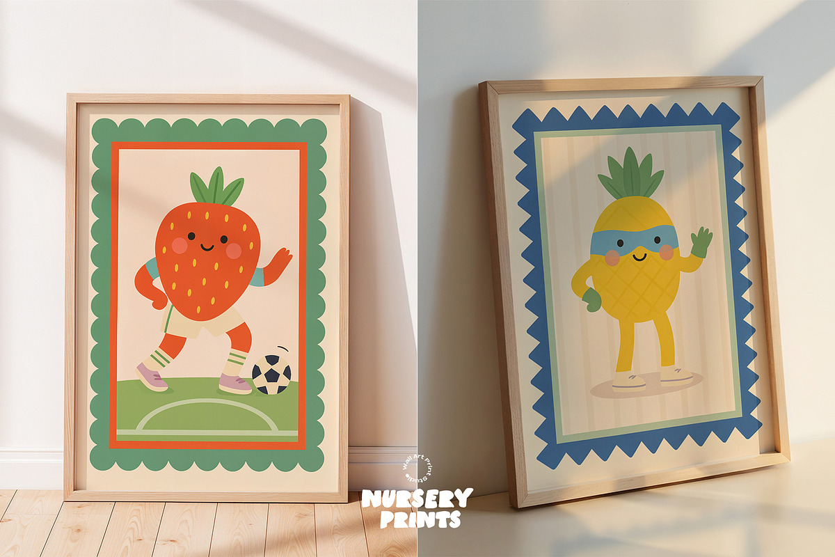 Nursery Prints, a Graphic by Wall Art Print Studio (Photo 10 of 15)