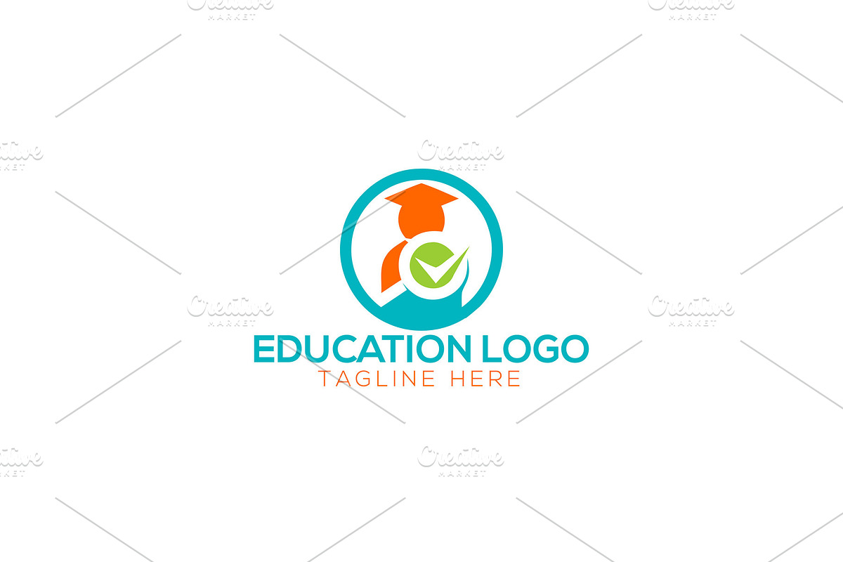 Teacher Logo Template, a Branding & Logo Template by ArmanHossen75