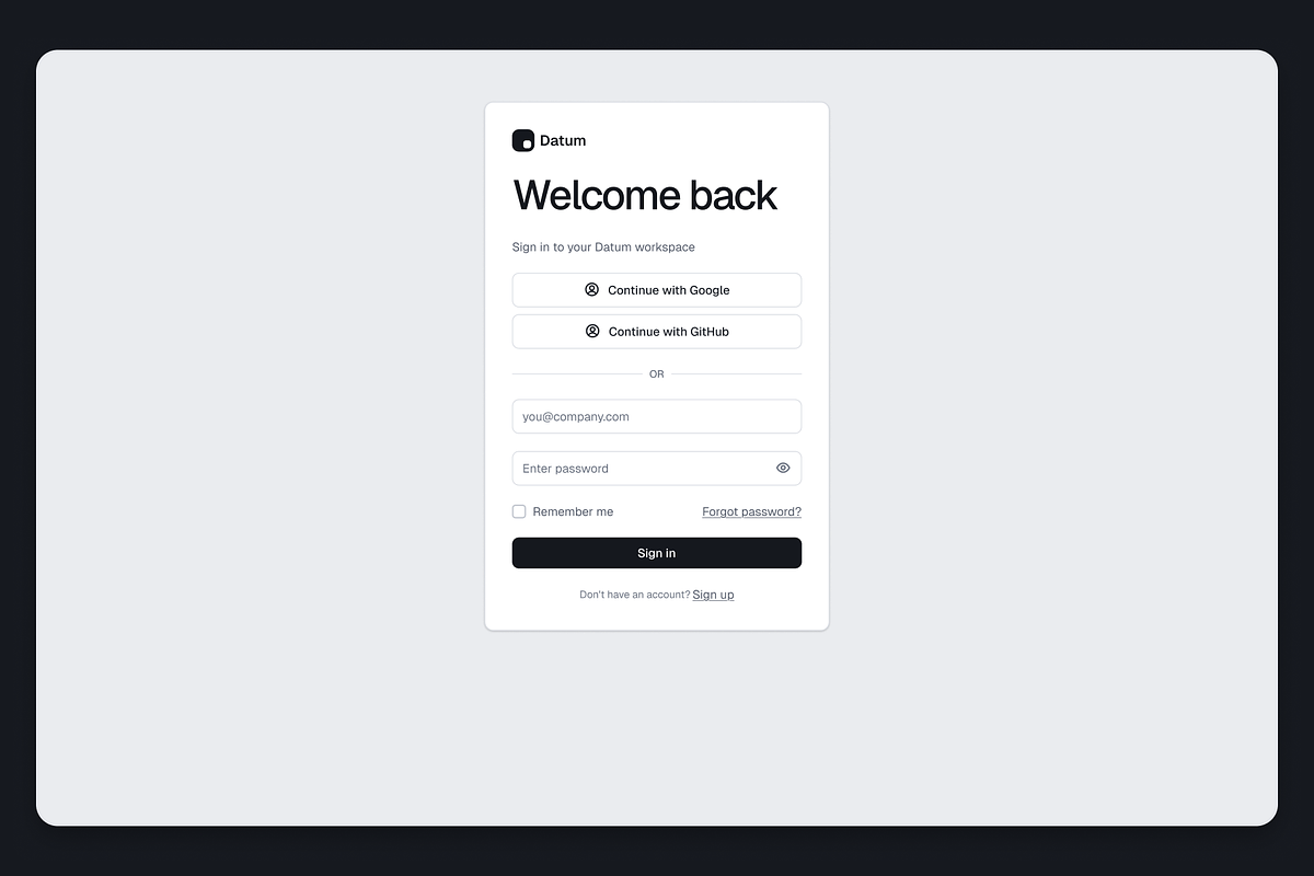 Datum — Design System, an UI Kit Template by DesignWise (Photo 2 of 7)