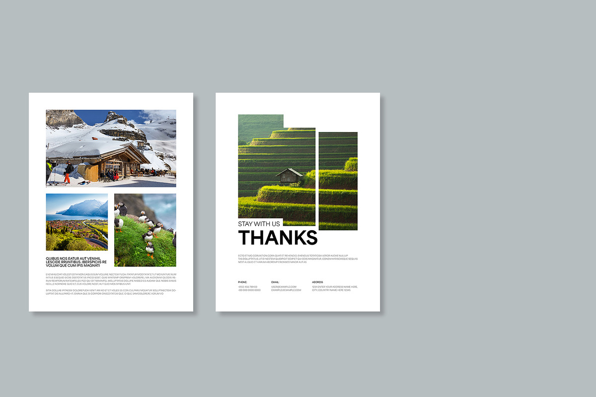 Creative Portfolio EBook Template preview 7
