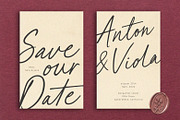 Blue Paradise | Signature Script, a Script Font by Ef Studio (Thumbnail 3 of 13)
