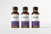 7 in 1 Amber Glass Cosmetic Bundle, a Cups & Container Mockup by pmvch (Thumbnail 10 of 106)