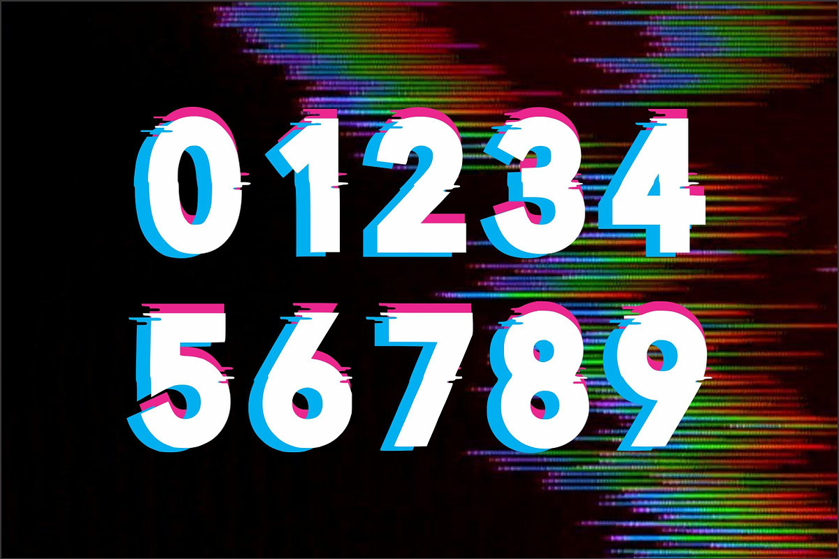 Glitch Mood, a Font by Limited.studio (Photo 2 of 4)