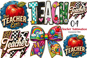 Teacher Png Sublimation Design, a Transportation Illustration by SinaCreation (Thumbnail 1 of 5)