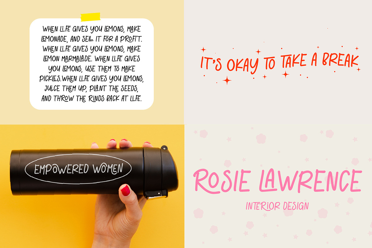 The Modern Groovy Retro Font Bundle, a Handwritten Font by Prestige Artsy Studio (Photo 7 of 9)