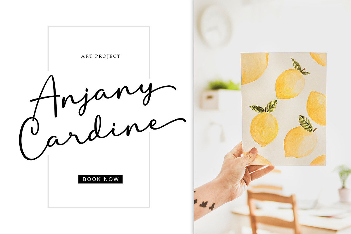 Liontin, a Script Font by Fargun Studio (Photo 13 of 16)