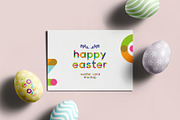 Easter Eggs & Card Mockup, an Advertising Mockup by zippypixelstudio (Thumbnail 7 of 8)