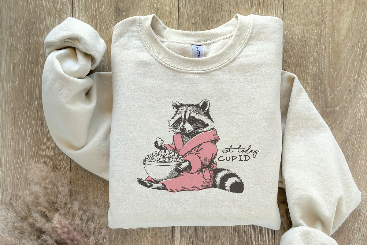 Not Today Cupid Funny Raccoon PNG, an Illustration by SharpMarketplace (Photo 8 of 9)
