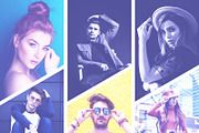 Collage Photo Frame Design Bundle, a Print Template by MRI STUDIO (Thumbnail 37 of 42)