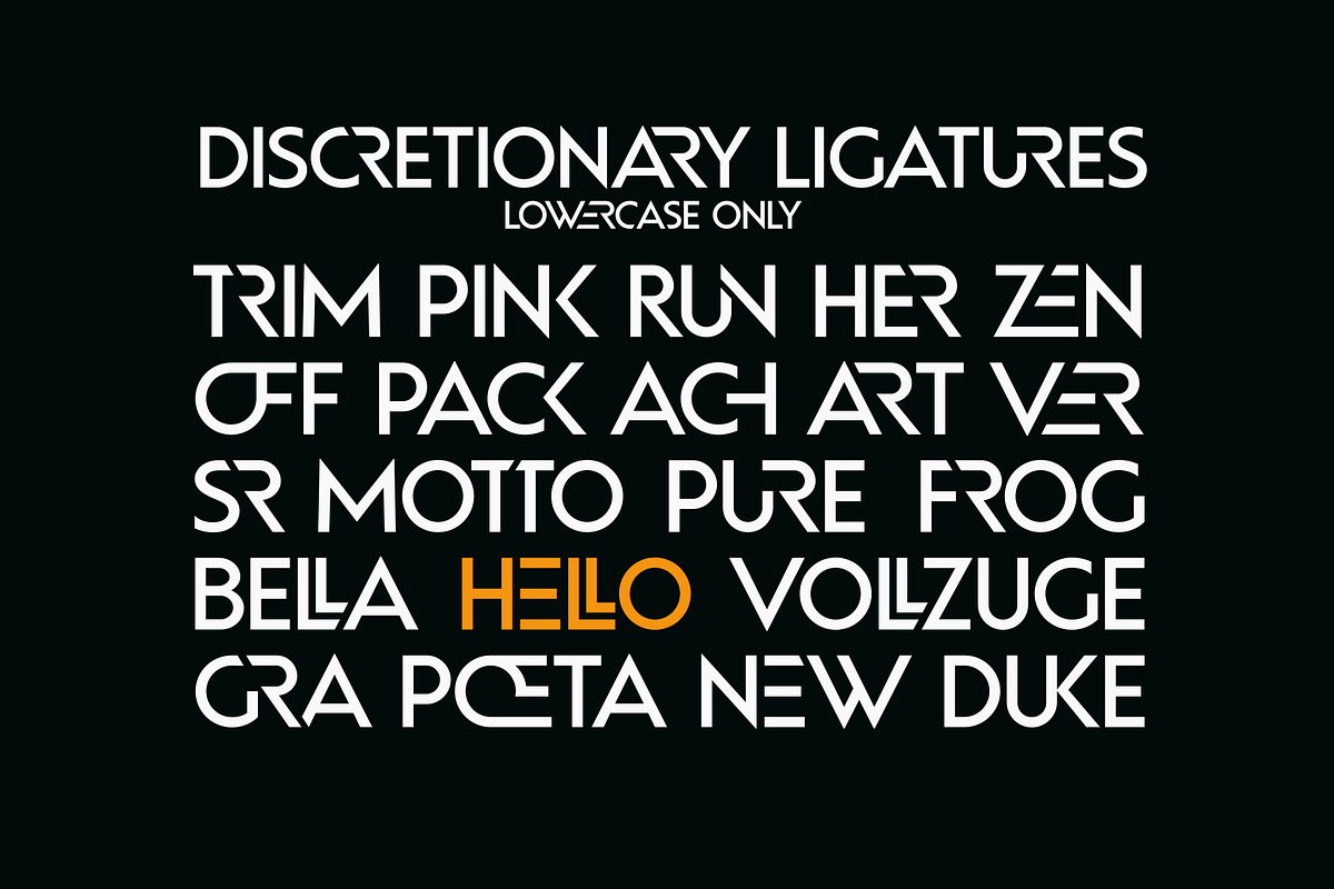 Gluk Etiuda No23, a Sans Serif Font by glukfonts (Photo 5 of 15)