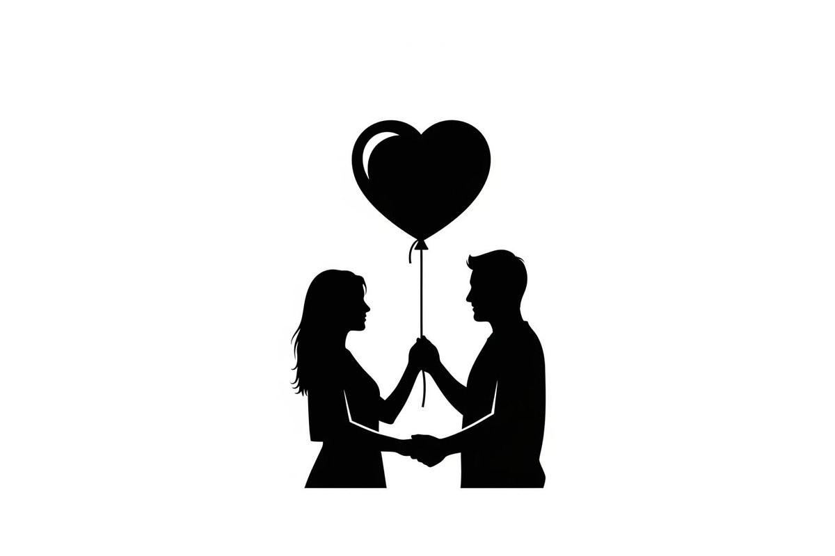 Couple Love Silhouette Bundle, an Illustration by jahid234 (Photo 19 of 48)