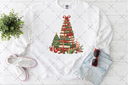 Christmas Book Stack PNG, an Illustration by Craft Nest (Thumbnail 6 of 6)