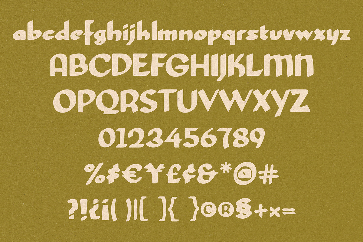 Quito Typeface, a Sans Serif Font by Bone Idle Goods (Photo 2 of 3)