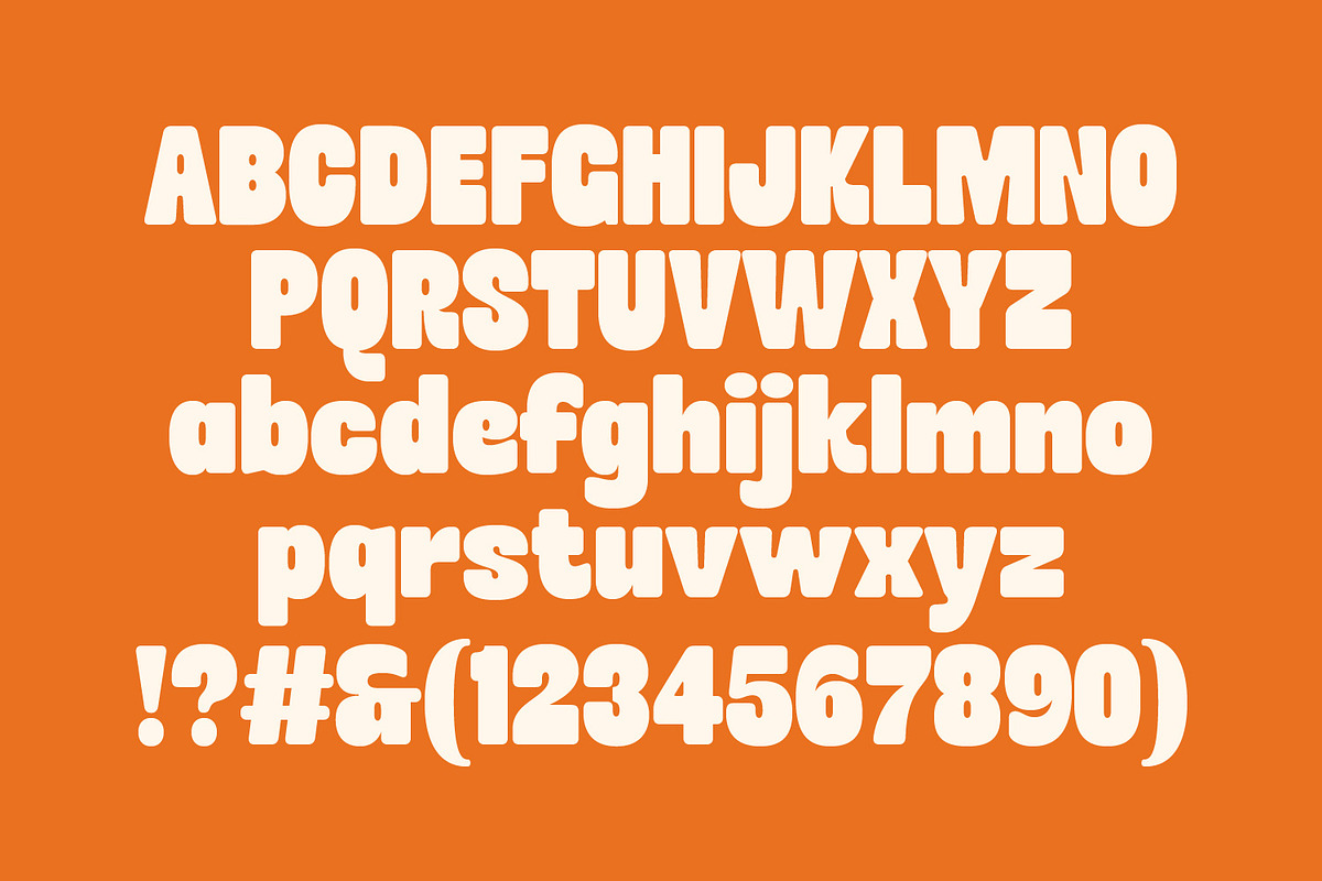 Groovezilla - Retro Bold Fonts, a Sans Serif Font by Dikas Studio (Photo 8 of 20)