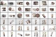 Cosmetic Tube & Jar Box Mockup, a Product Mockup by Mockupfit (Thumbnail 2 of 44)