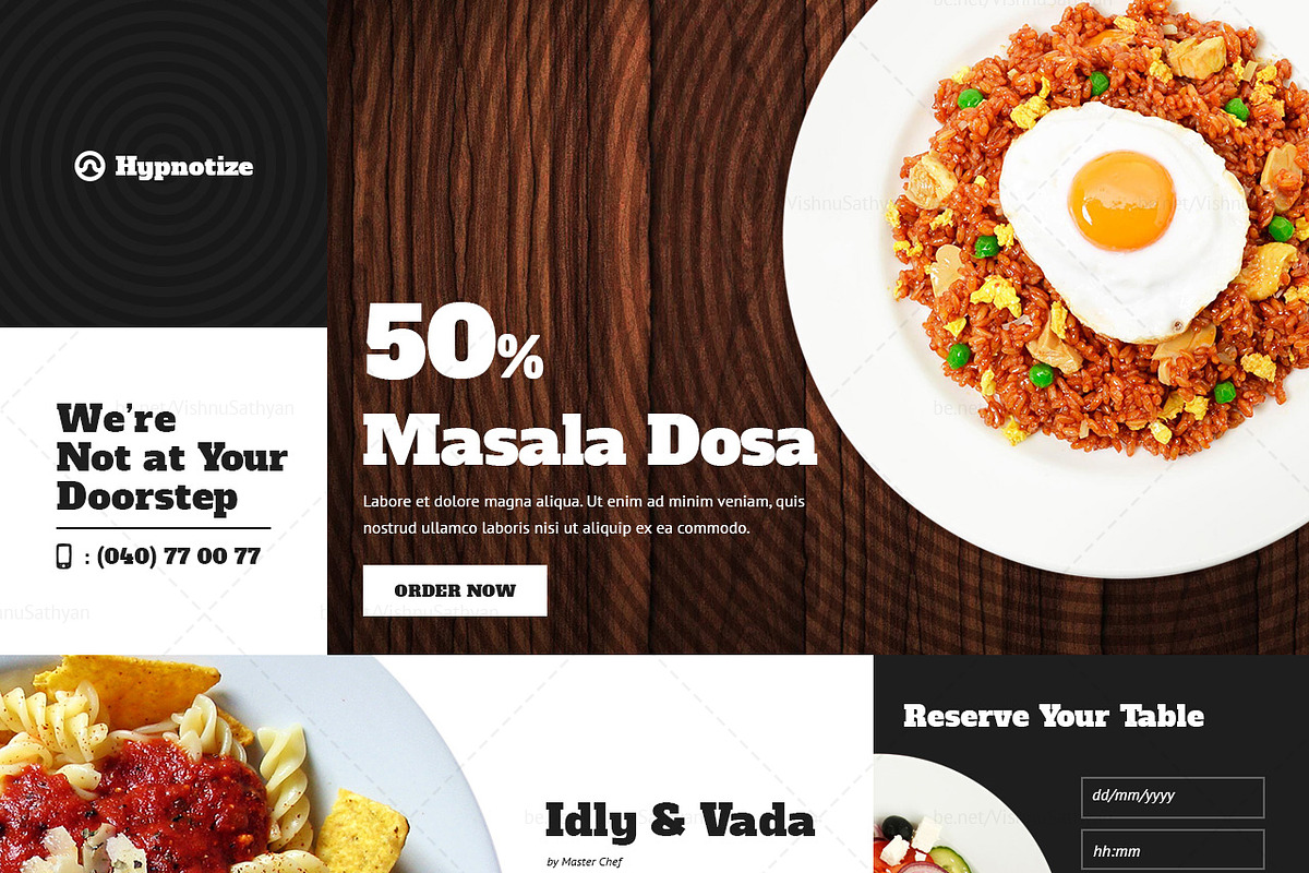Hypnotize - PSD, an App Template by VishnuSathyan (Photo 3 of 5)