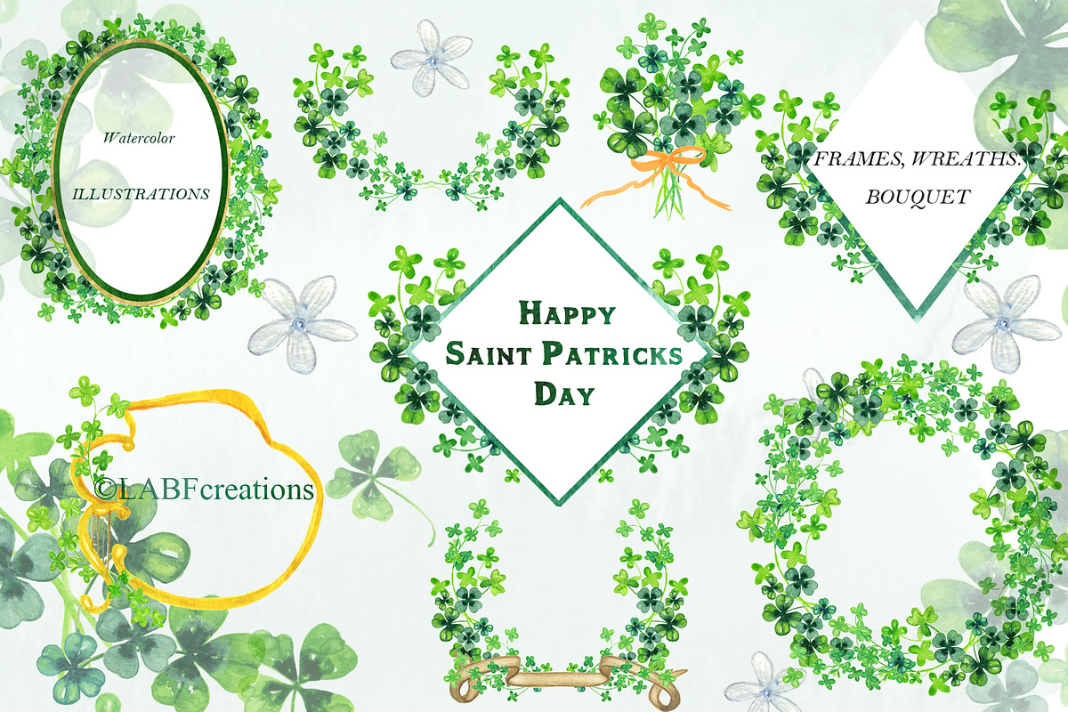 Happy Saint Patricks Day, a Texture Illustration by LABFcreations (Photo 7 of 8)