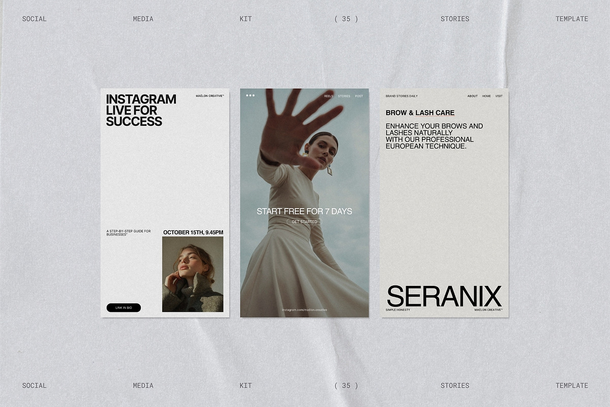 ELVO | Instagram Template (III), a Social Media Template by Prapti Design (Photo 4 of 10)